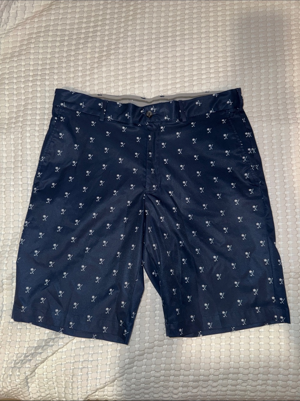 Walter Hagen Navy Golf Shorts